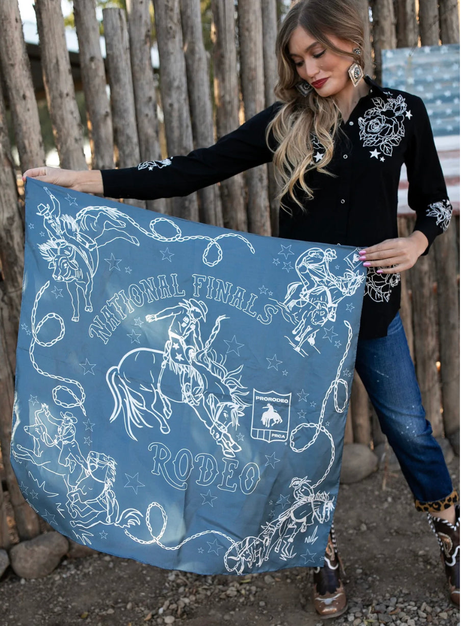 NFR EVENT SILK WILD RAG 35"