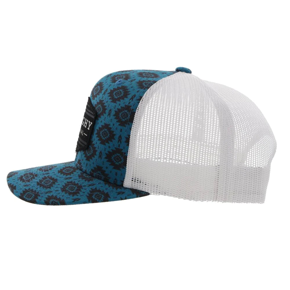 Hooey Tribe Roughy Blue/White cap