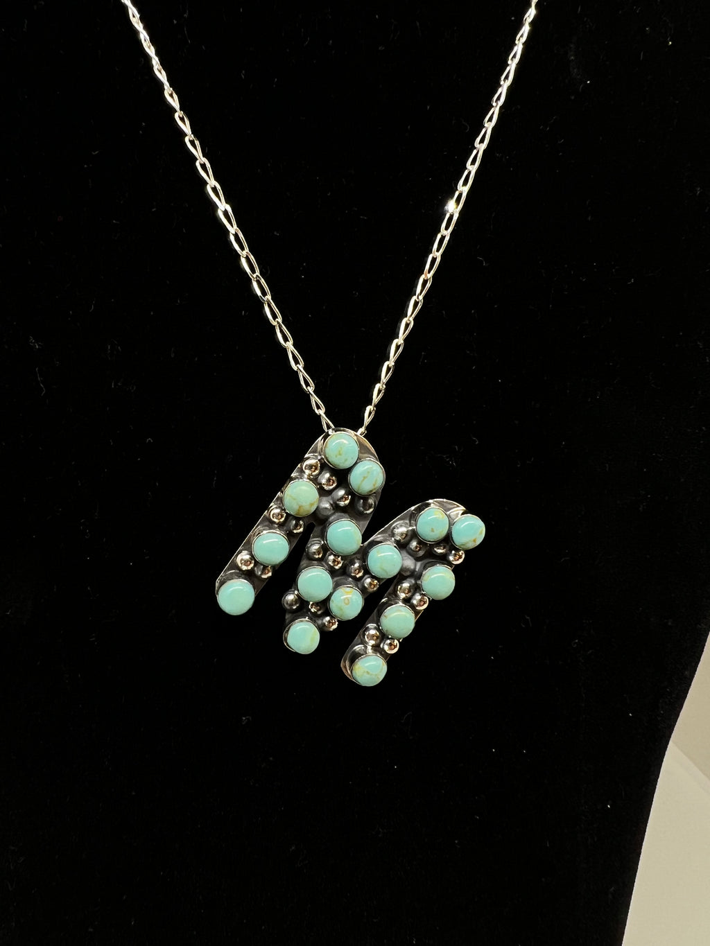 Turquoise Letters