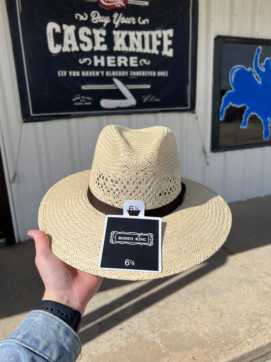 Rodeo King Tracker Straw Hat