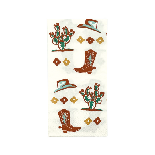 Vintage Desert Dinner Napkins (Set of 16)