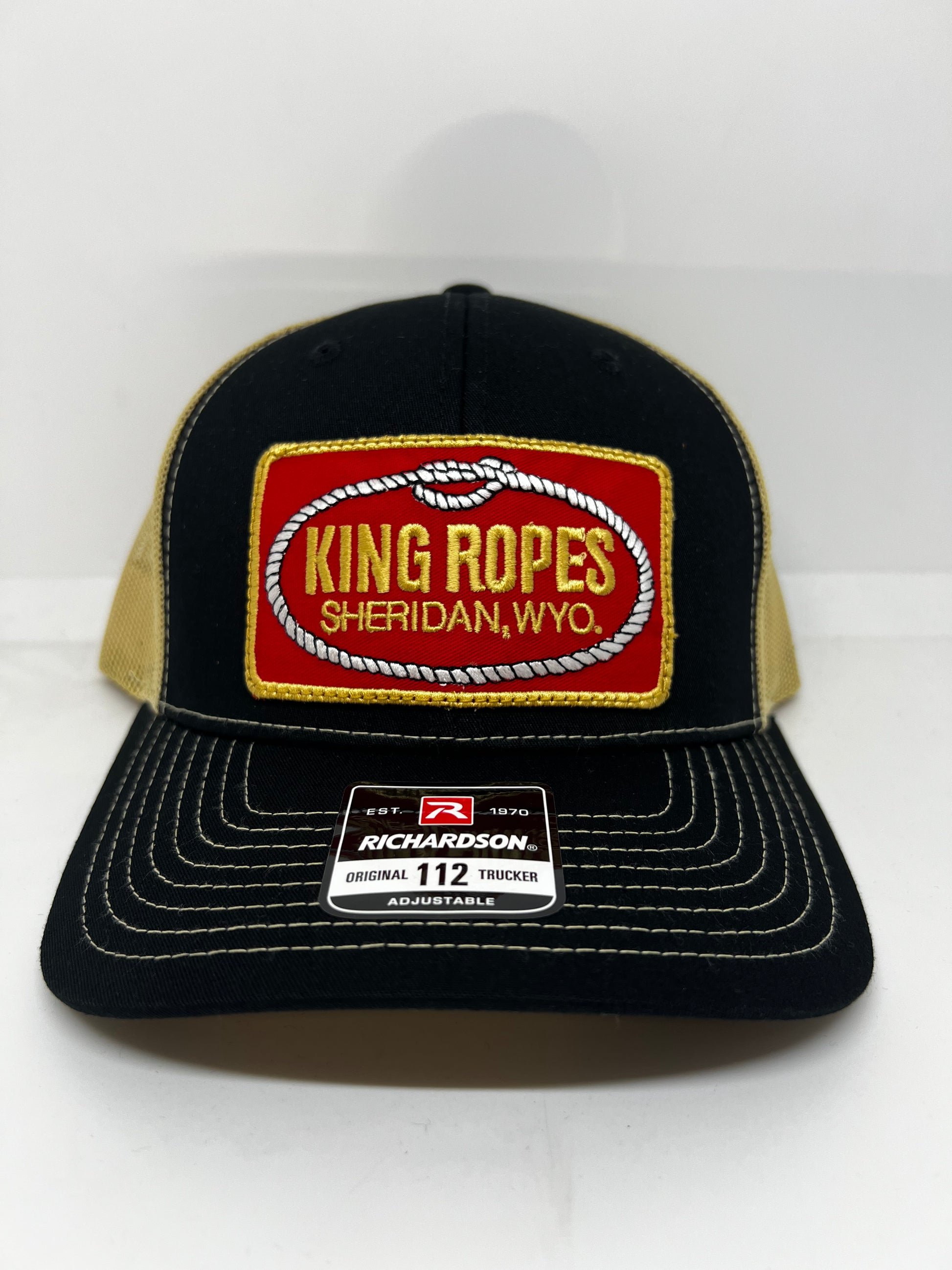 King Ropes Trucker Hat for Men Red
