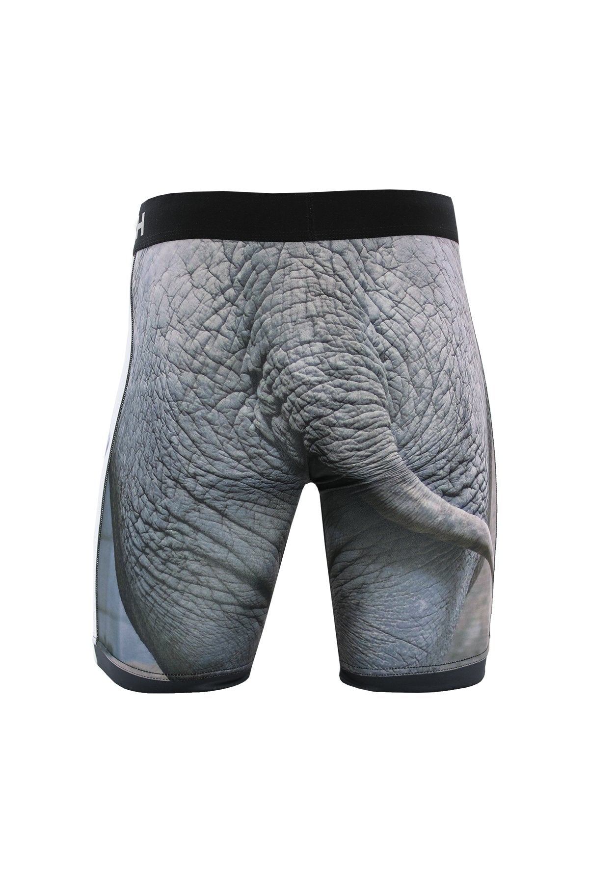 MEN'S ELEPHANT PRINT 9" BOXER BRIEF