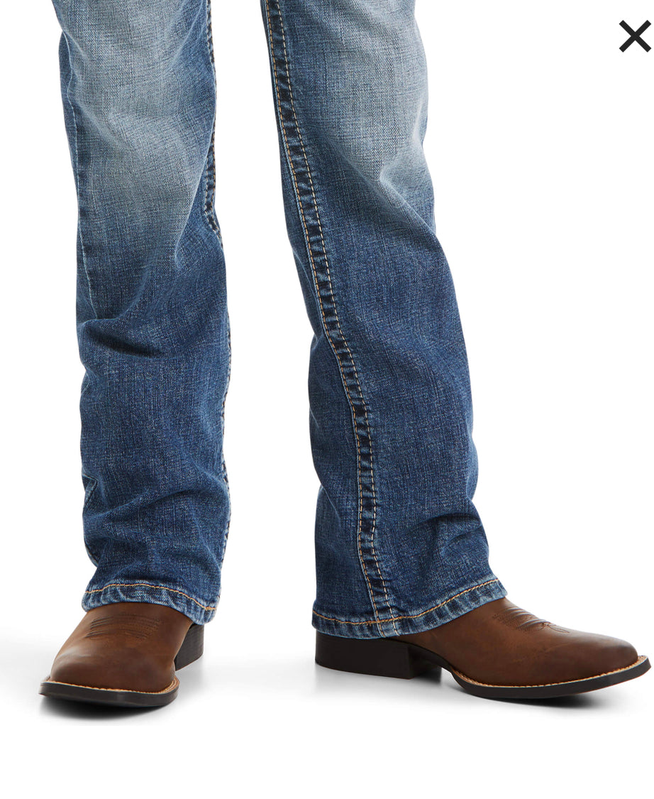 Ariat Boys B4 Relaxed Stretch Longspur Fashion Boot Cut (6856)
