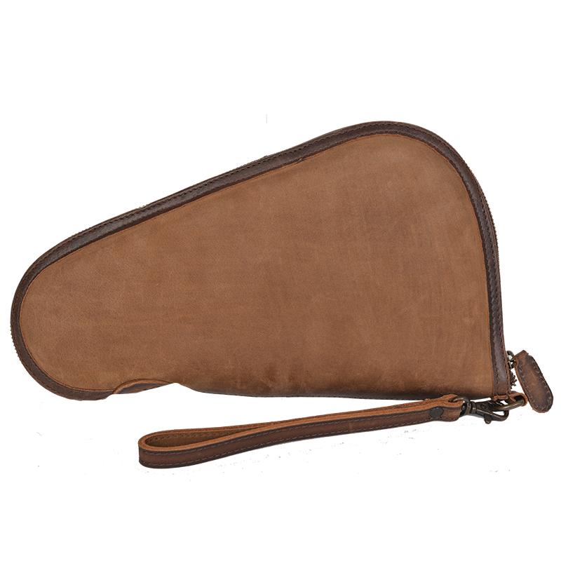 STS COWHIDE PISTOL CASE