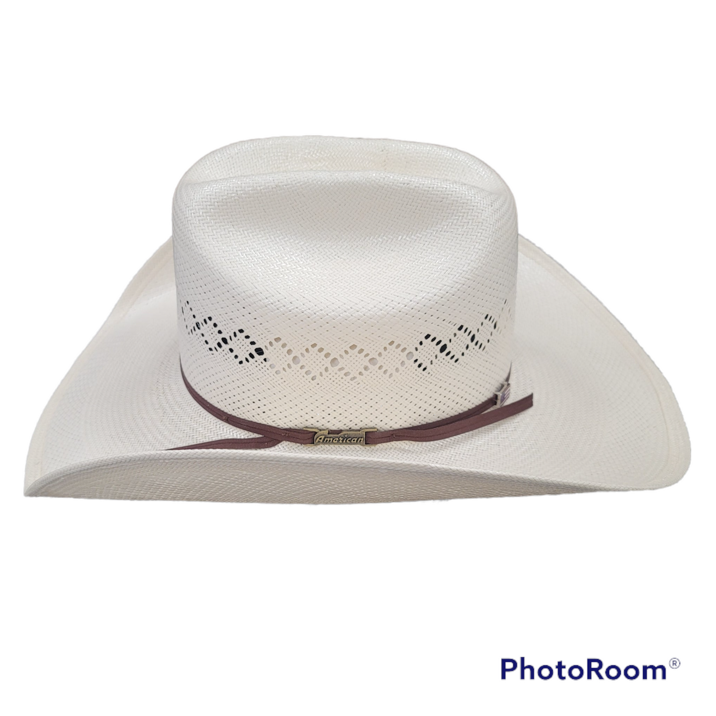 American Vented Straw Hat (8400)