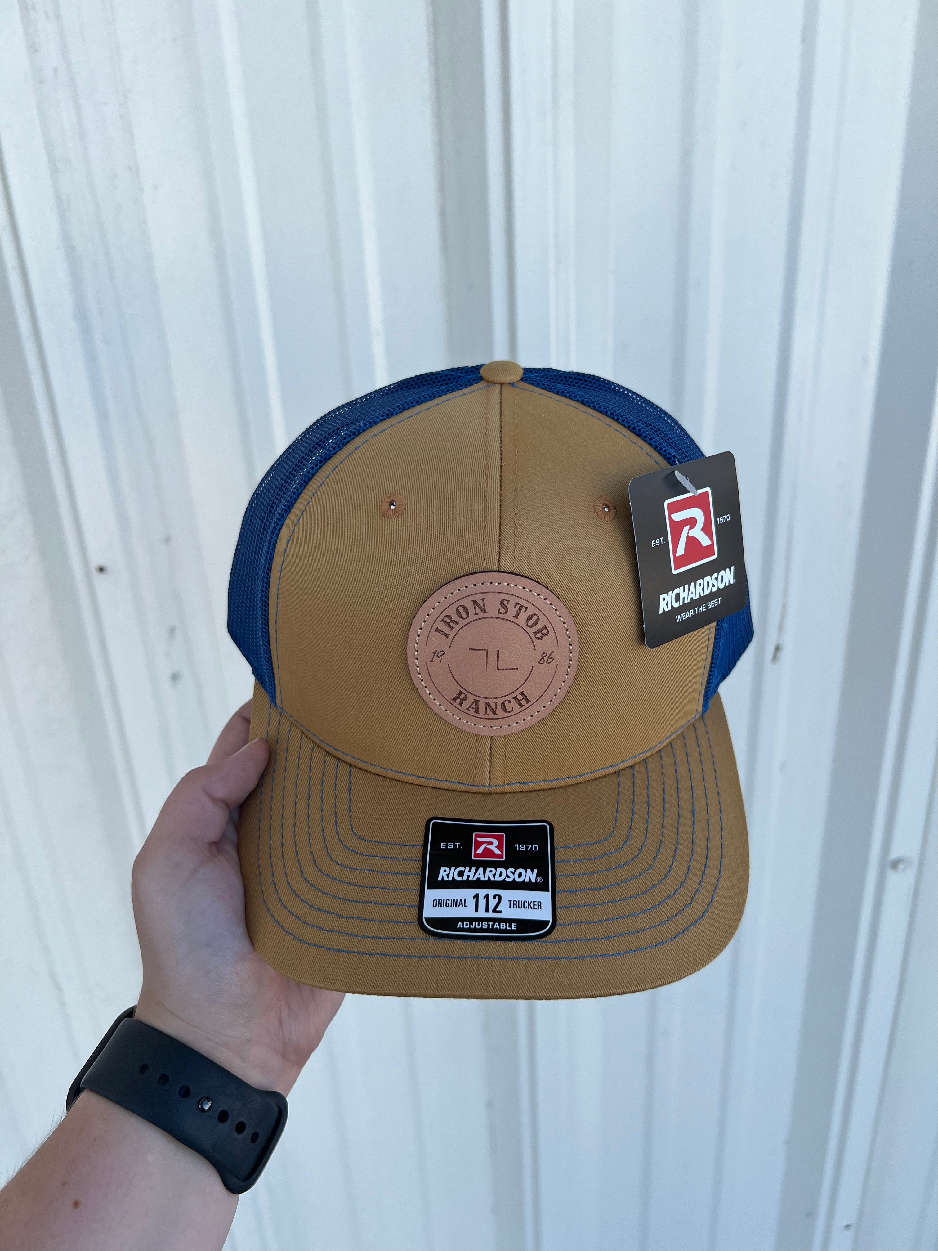 Iron Stob Ranch Leather Patch Cap