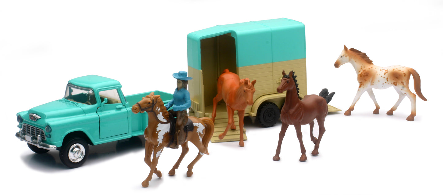 M&F Valley Ranch Truck Trailer Toy