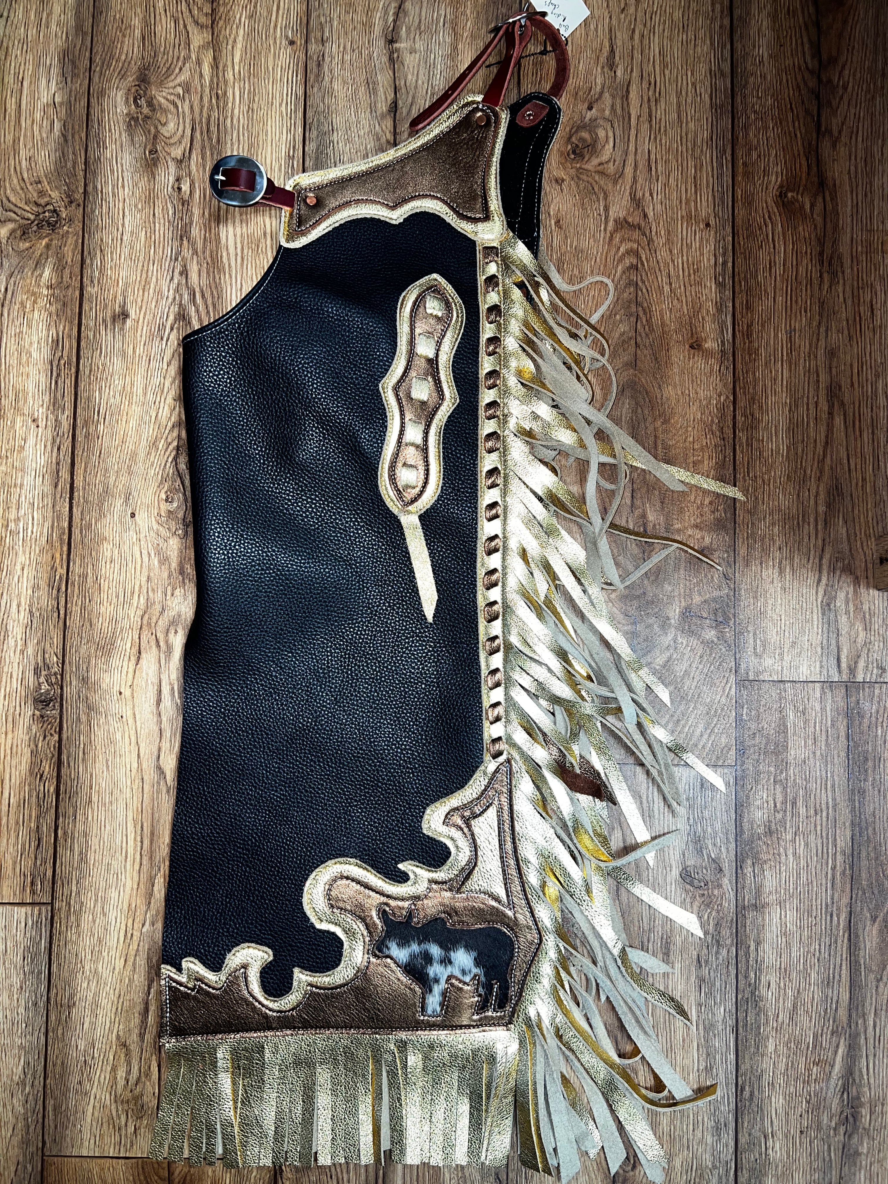 Rockin’ Y Saddlery Youth Bull Riding Chaps