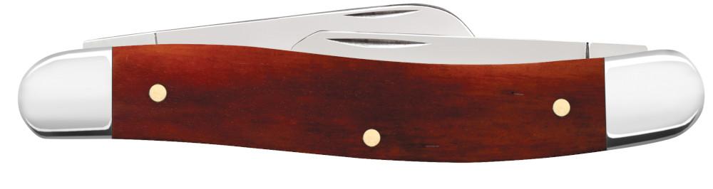 Case Chestnut Bone Smooth Embellished Medium Stockman in Gift Tin