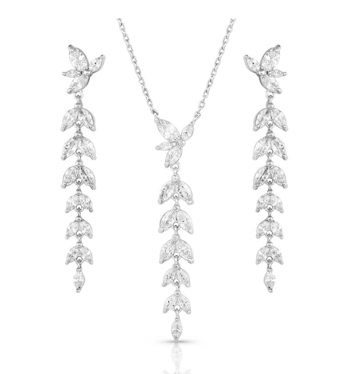 Woodbine Falls Crystal Jewelry Set