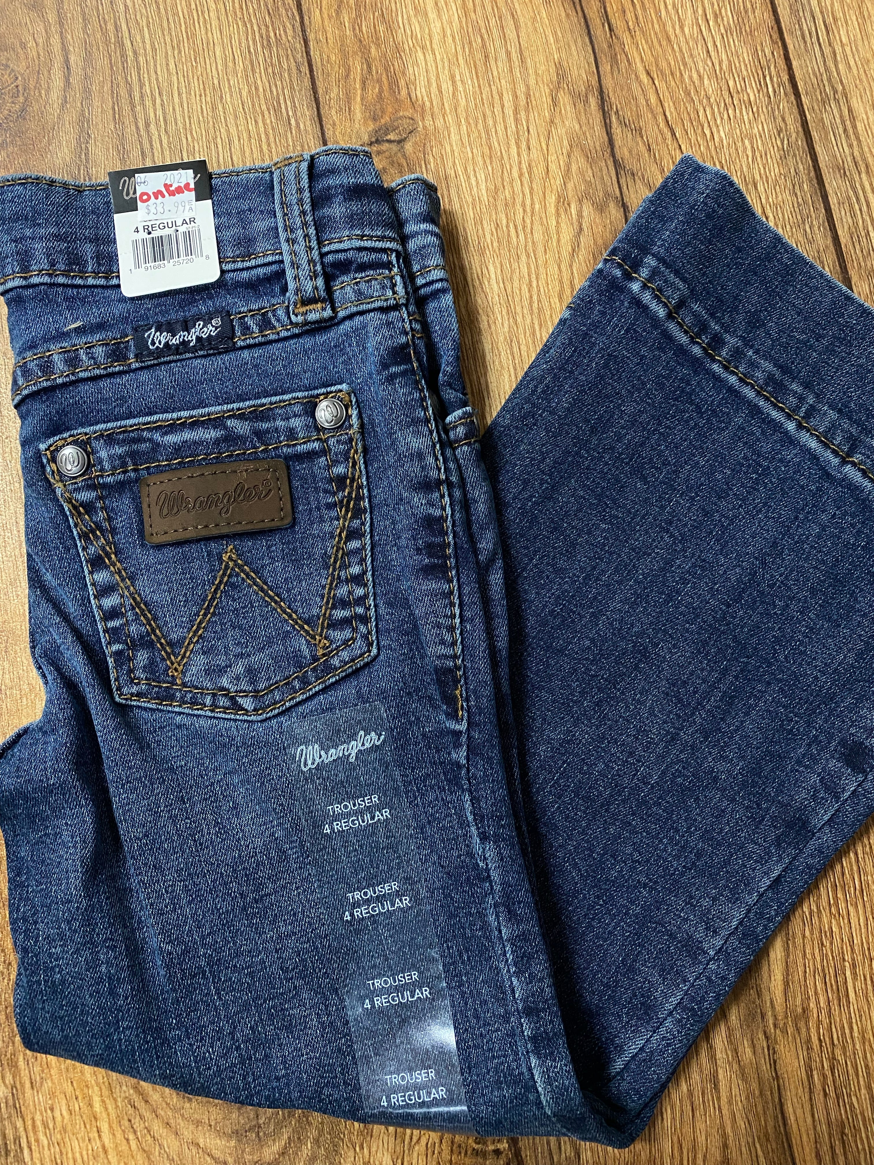 Wrangler GIRL'S WRANGLER® WIDE LEG TROUSER JEAN (4-14) IN DARCI (09gwwdi)