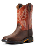 KIDS' WorkHog Wide Square Toe Boot (7837)