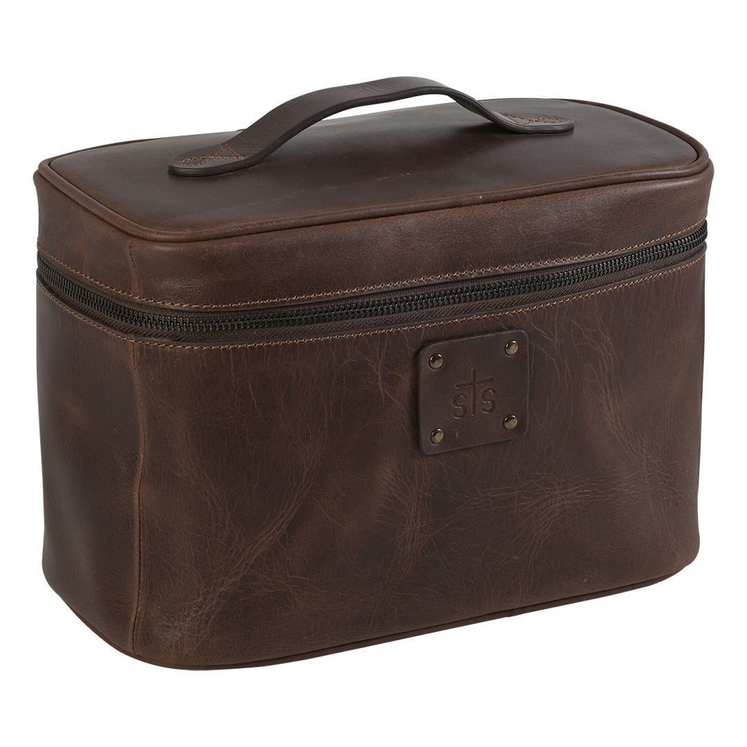 STS Basic Bliss Chocolate Train Case (0894)