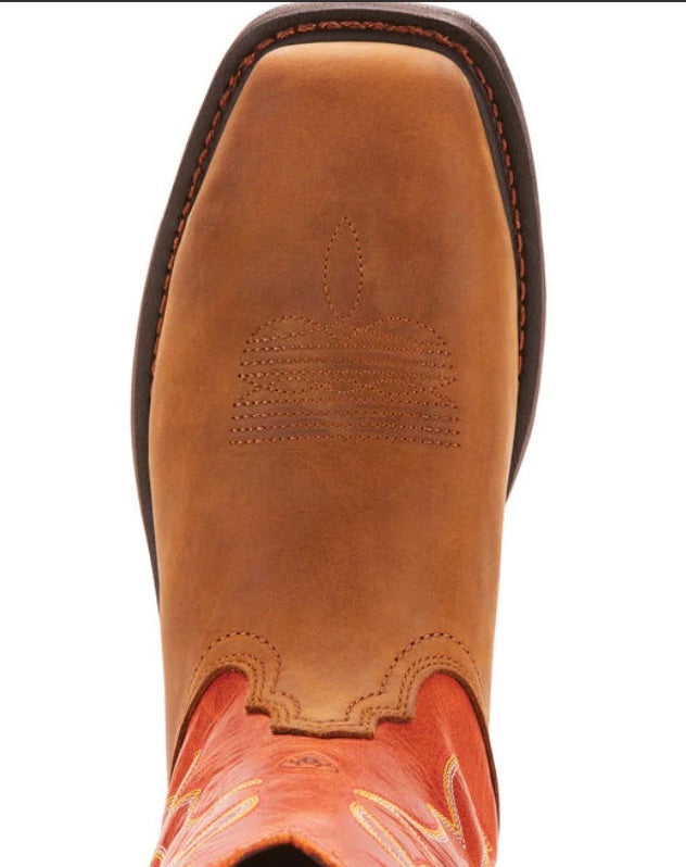 Ariat Men’s WorkHog Wide Square Toe Steel Toe Work Boot (6961)