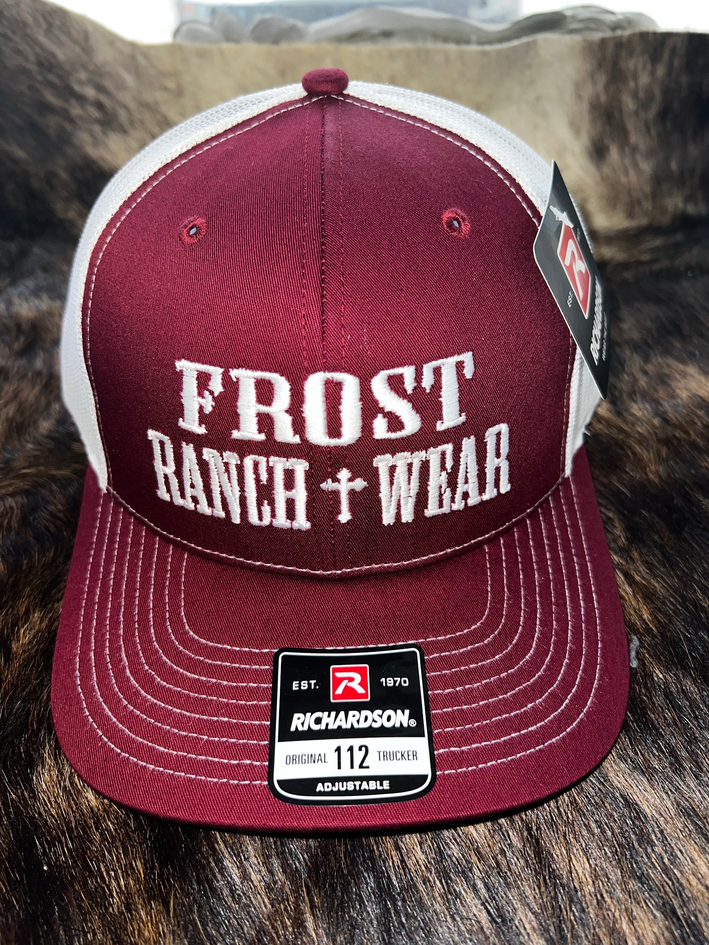 Frost Ranch Wear Embroidery Caps