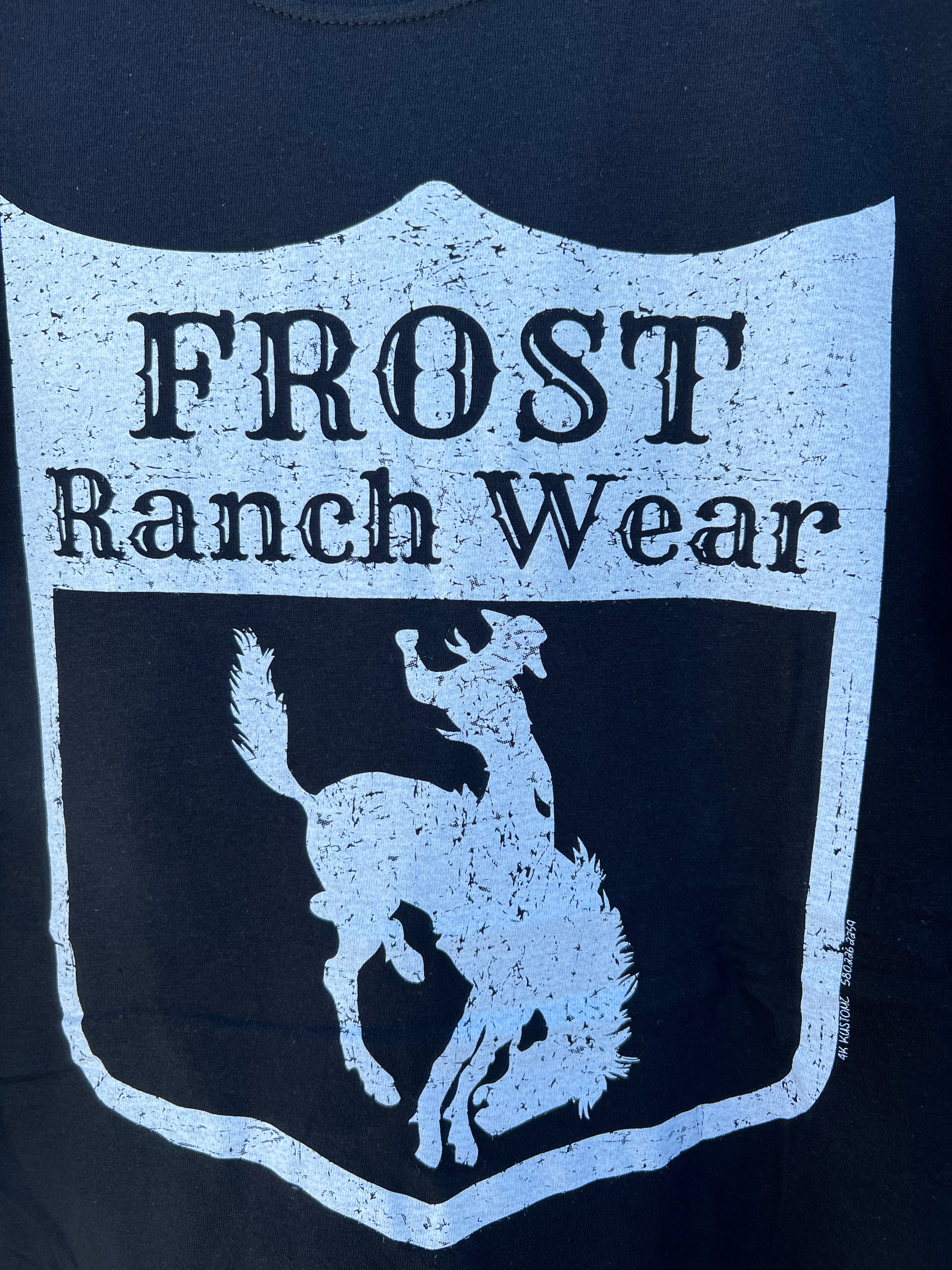 Frost Ranch Wear Back Number Tee