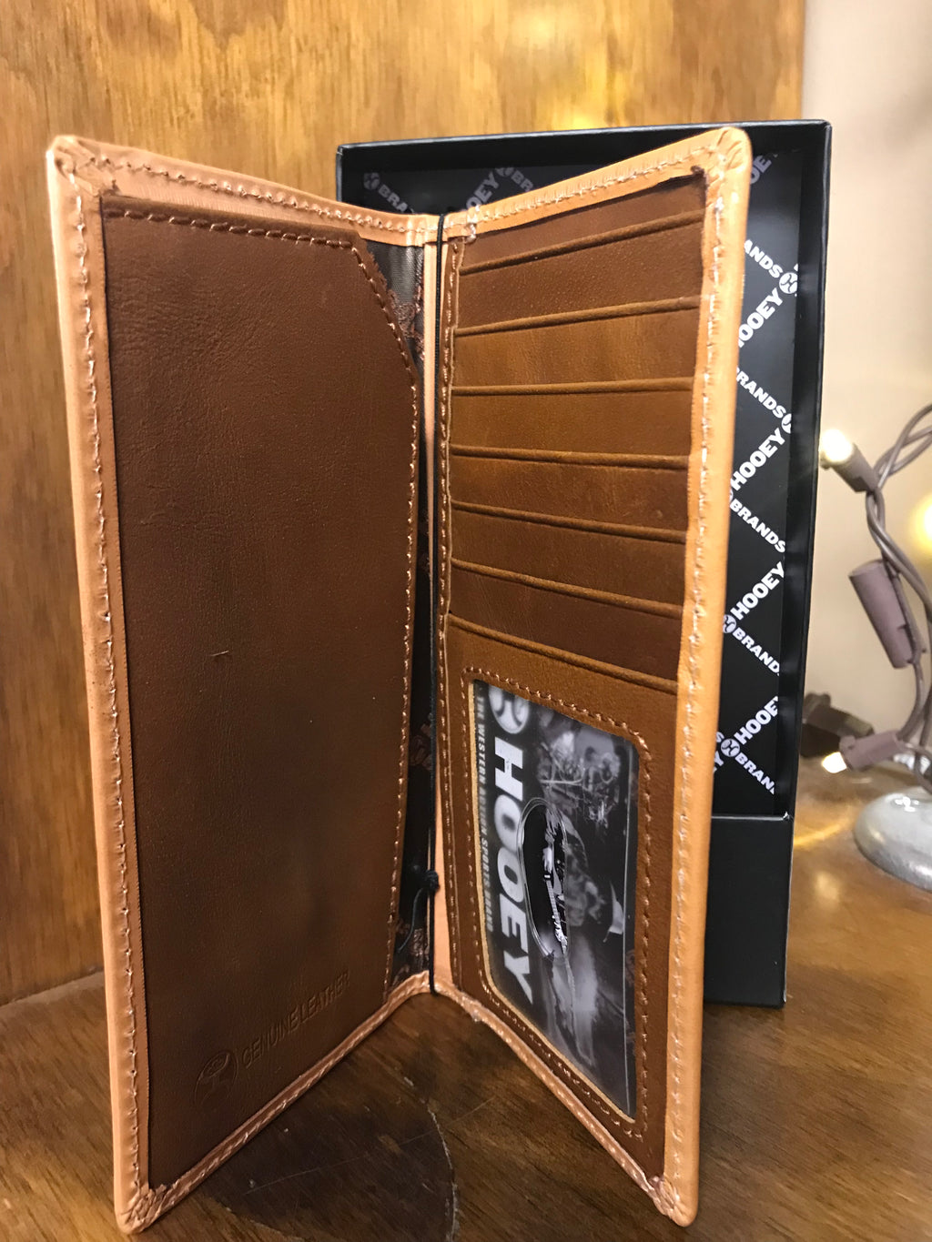 Hooey Floral Tooled Rodeo Wallet (W009)