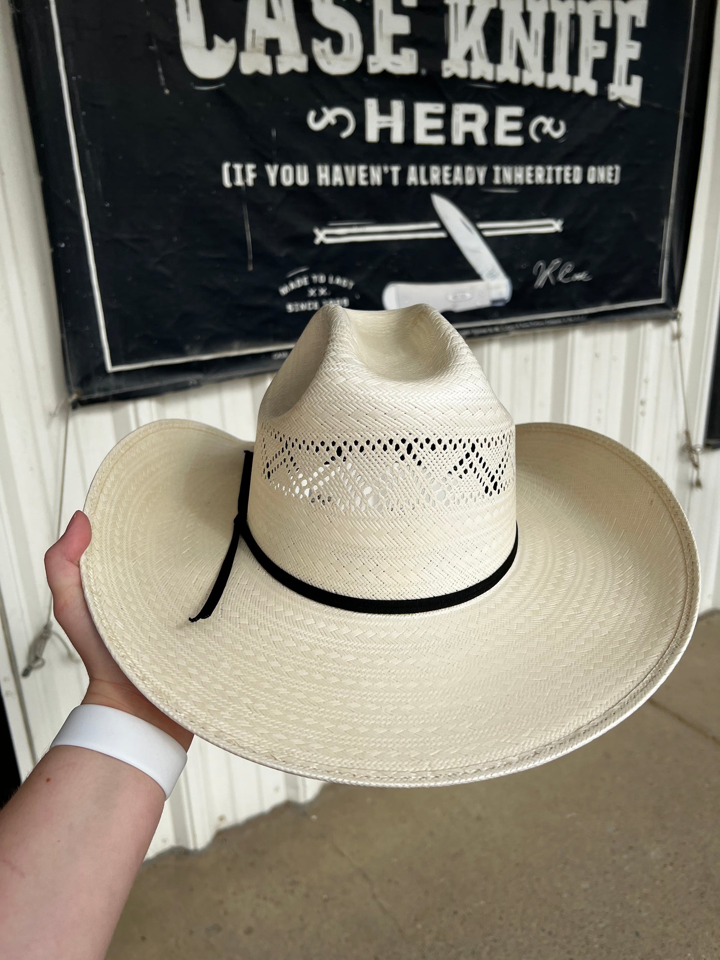 Rodeo King Maverick Ivory Coast Straw Hat