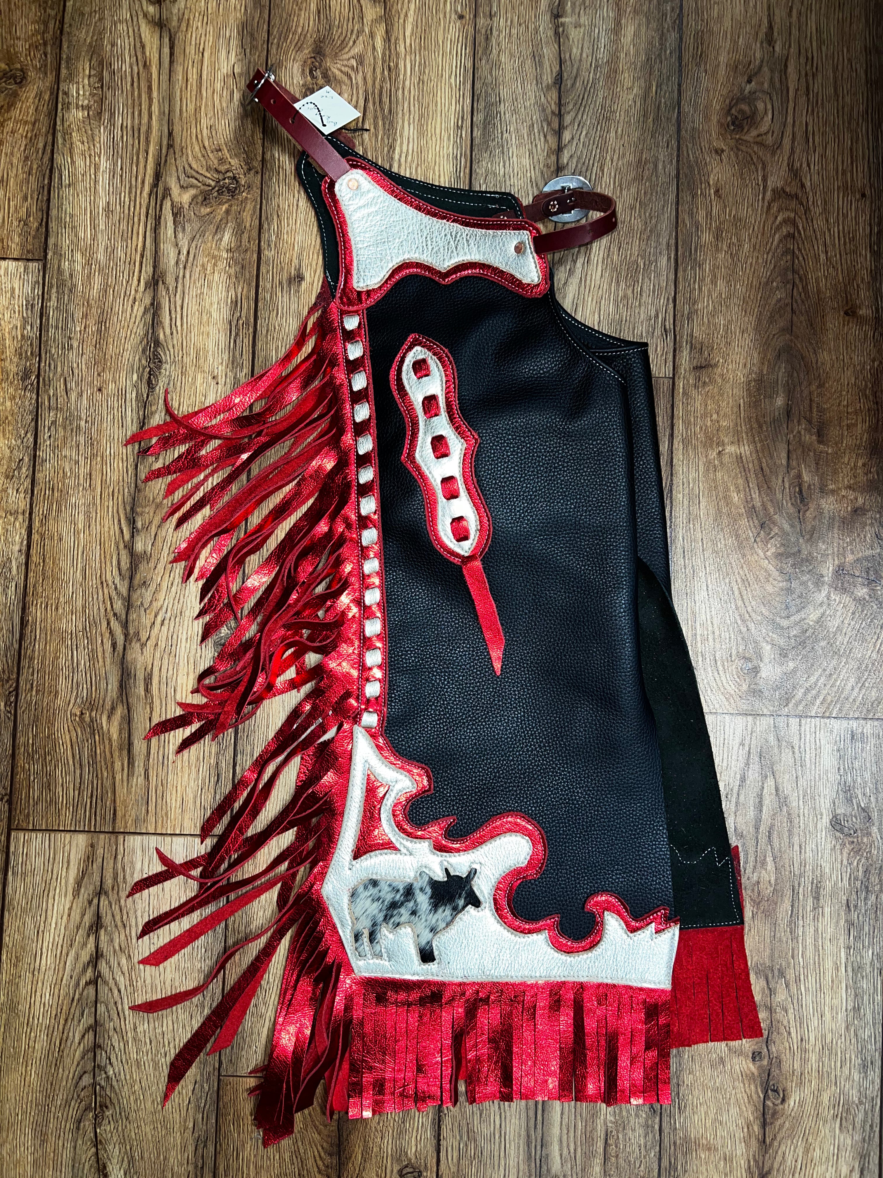 Rockin’ Y Saddlery Youth Bull Riding Chaps