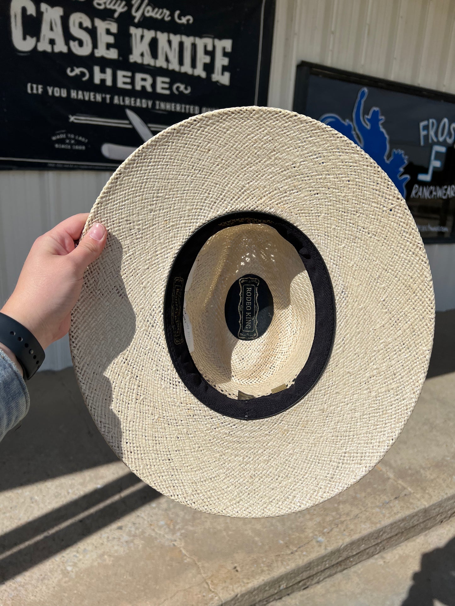 Rodeo King Tracker Straw Hat