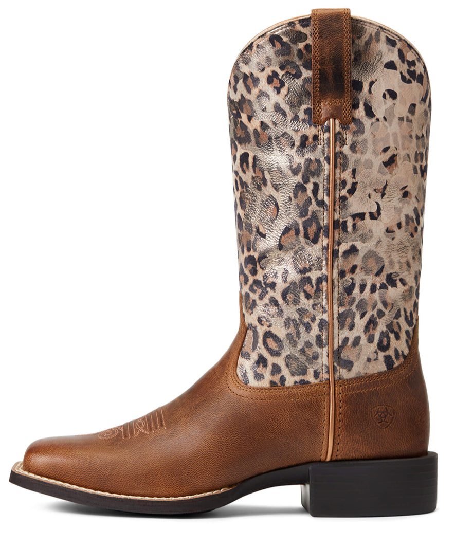 Ariat WOMEN'S Round Up Wide Square Toe Western Boot (0363)