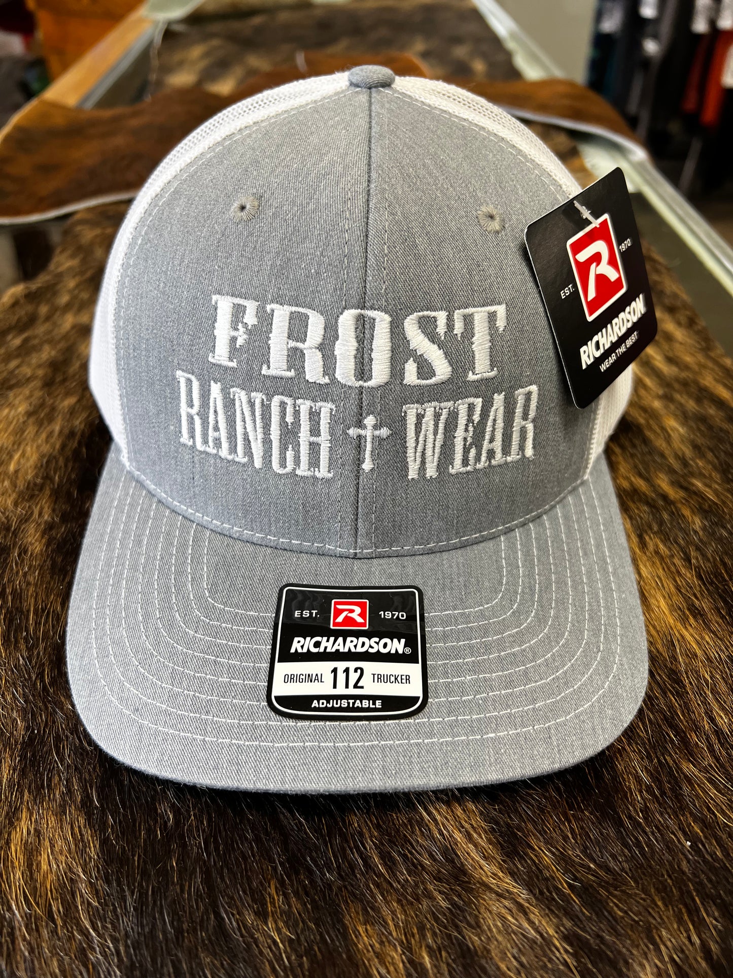 Frost Ranch Wear Embroidery Caps