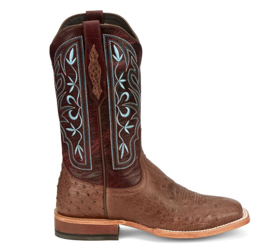 Tony Lama Tinrose Tabac Smooth Ostrich (SA6208)