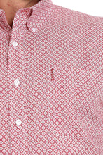 Load image into Gallery viewer, Cinch Modern Fit Red Patterned Shirt (7023)
