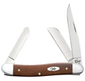 Case Smooth Chestnut Bone Medium Stockman (28701)