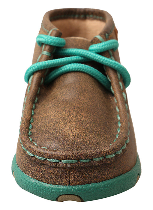Twisted X Infant Chukka Driving Moc Bomber/Turquoise