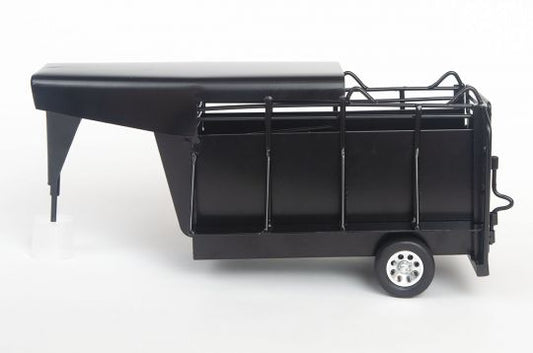 Little Buster Gooseneck Half Top Trailer Black