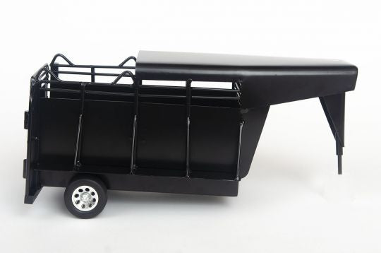 Little Buster Gooseneck Half Top Trailer Black
