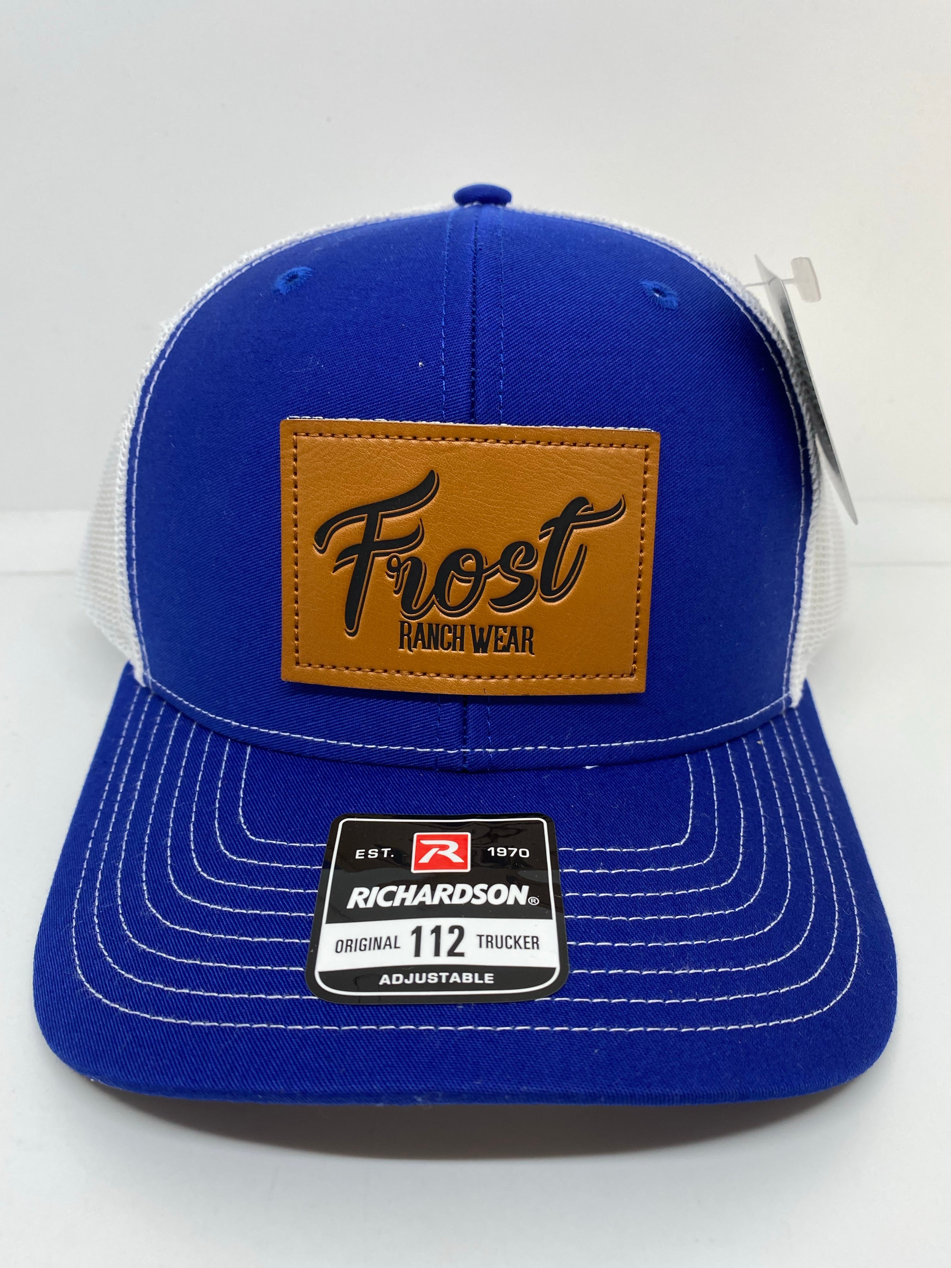Frost Ranch Wear Leather Patch Cap