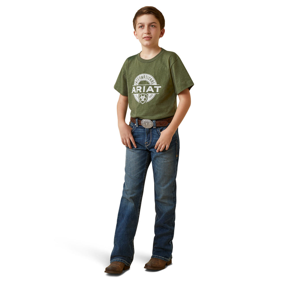 Ariat Boys B4 Relaxed Rafael Boot Cut Jean(3180)