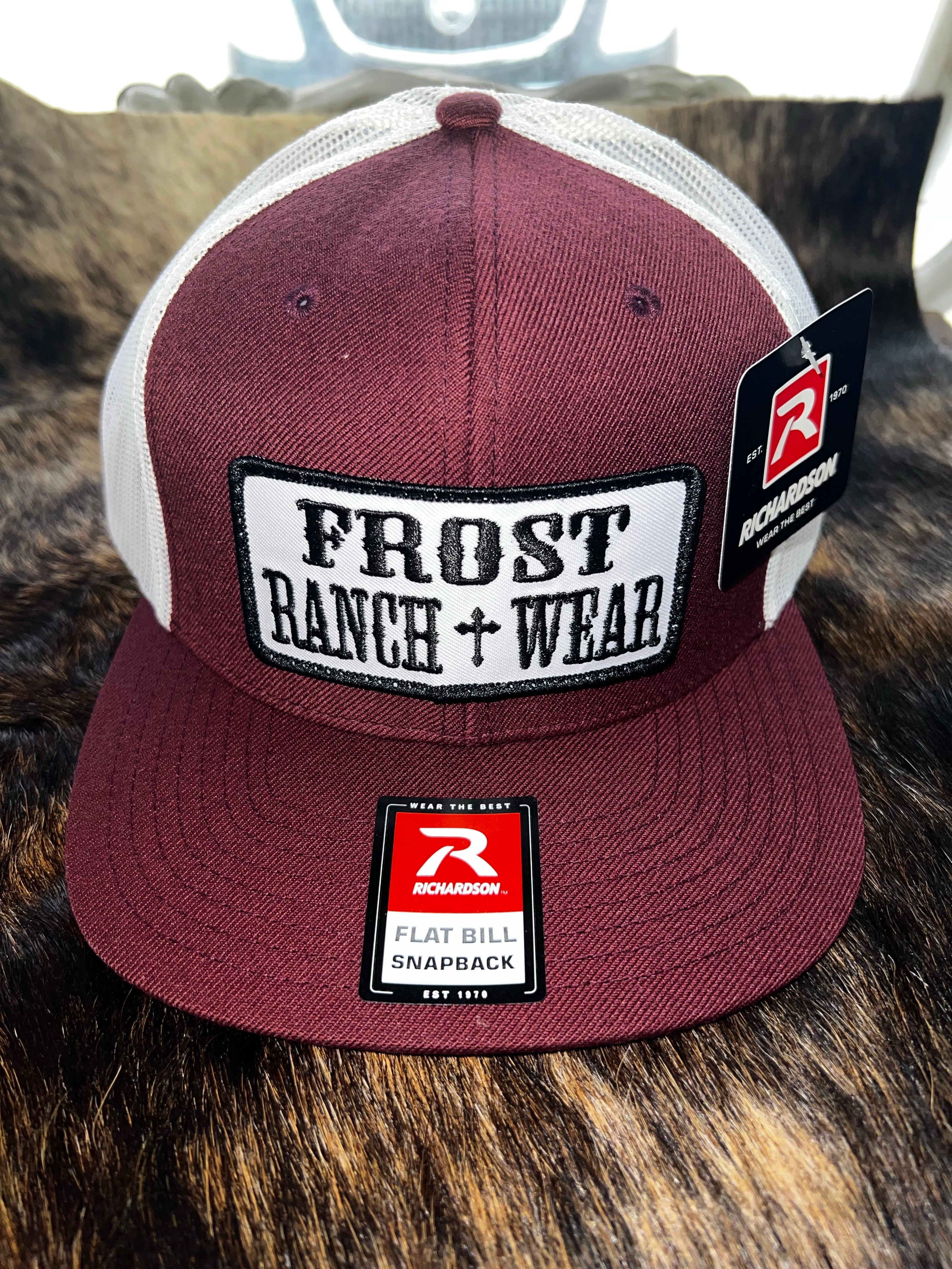 Frost Ranch Wear Patch Caps