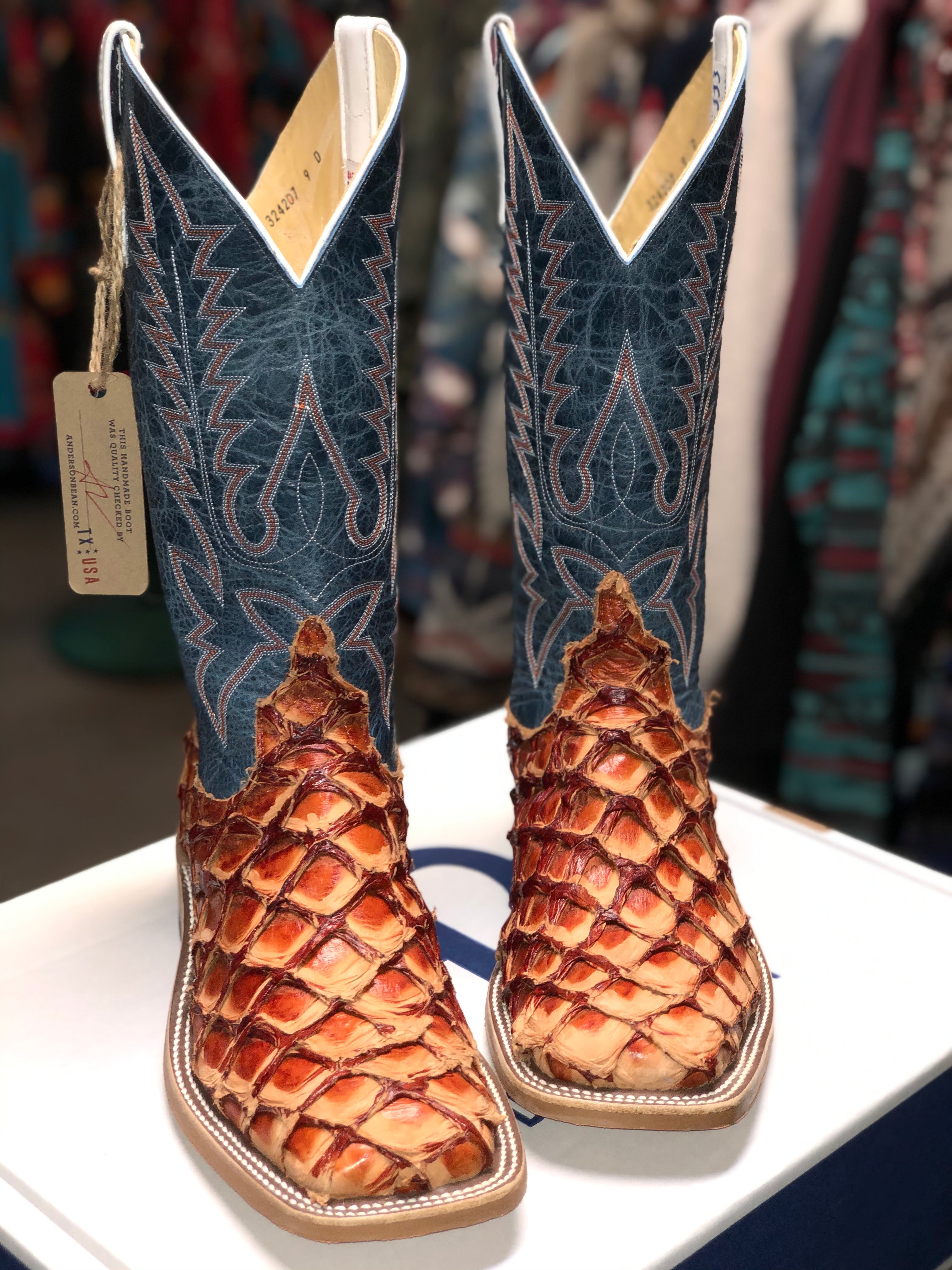 Anderson Bean Cognac Big Bass Boots (324207)