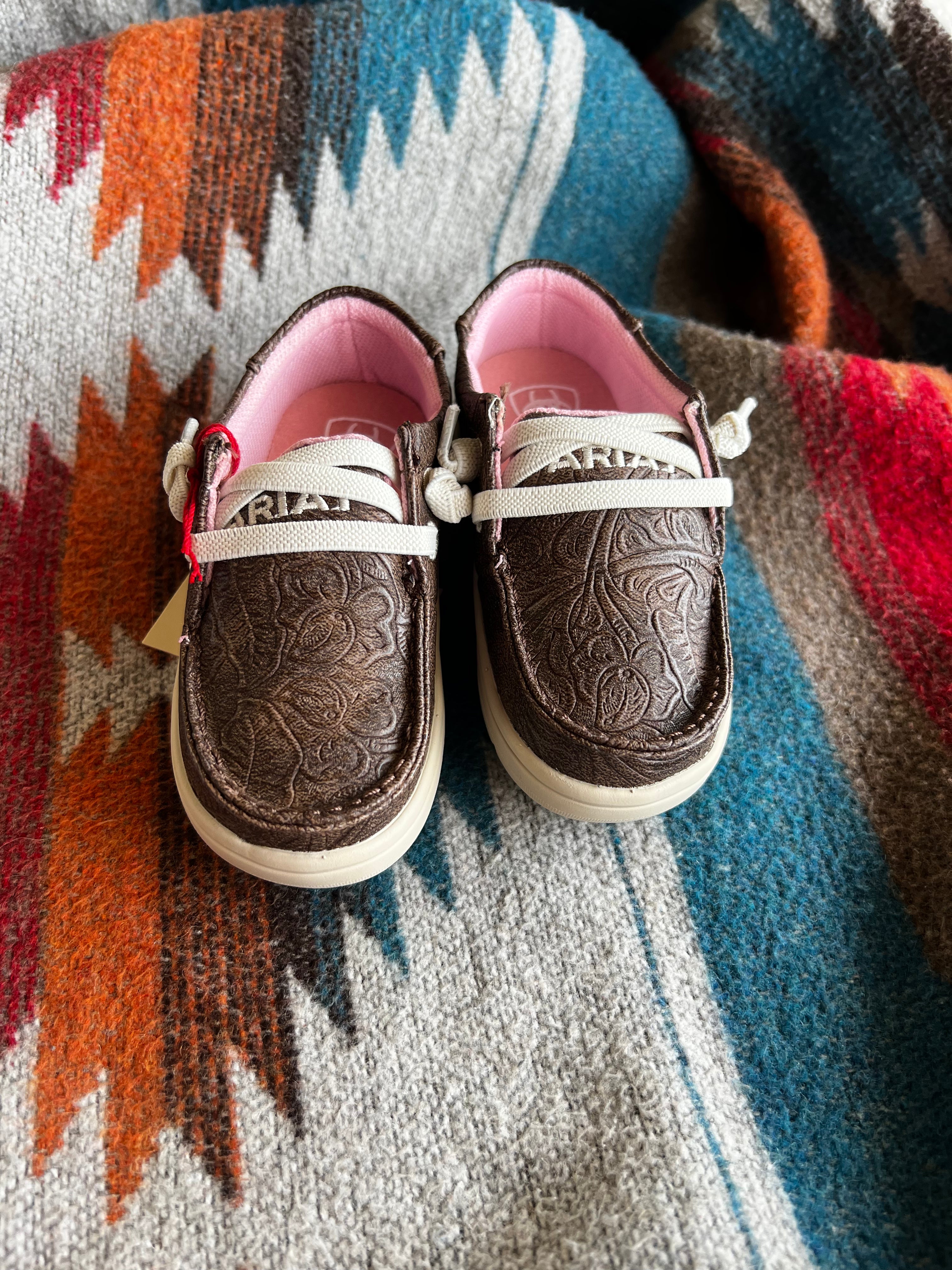 Ariat LIL’ STOMPERS Kids Hilo Brown Floral