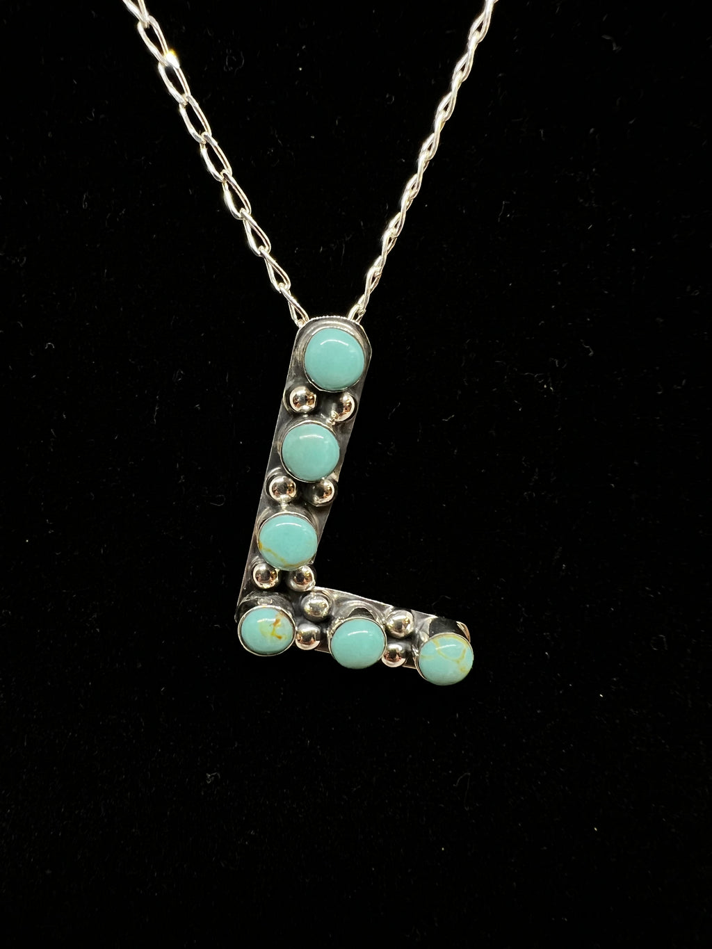 Turquoise Letters
