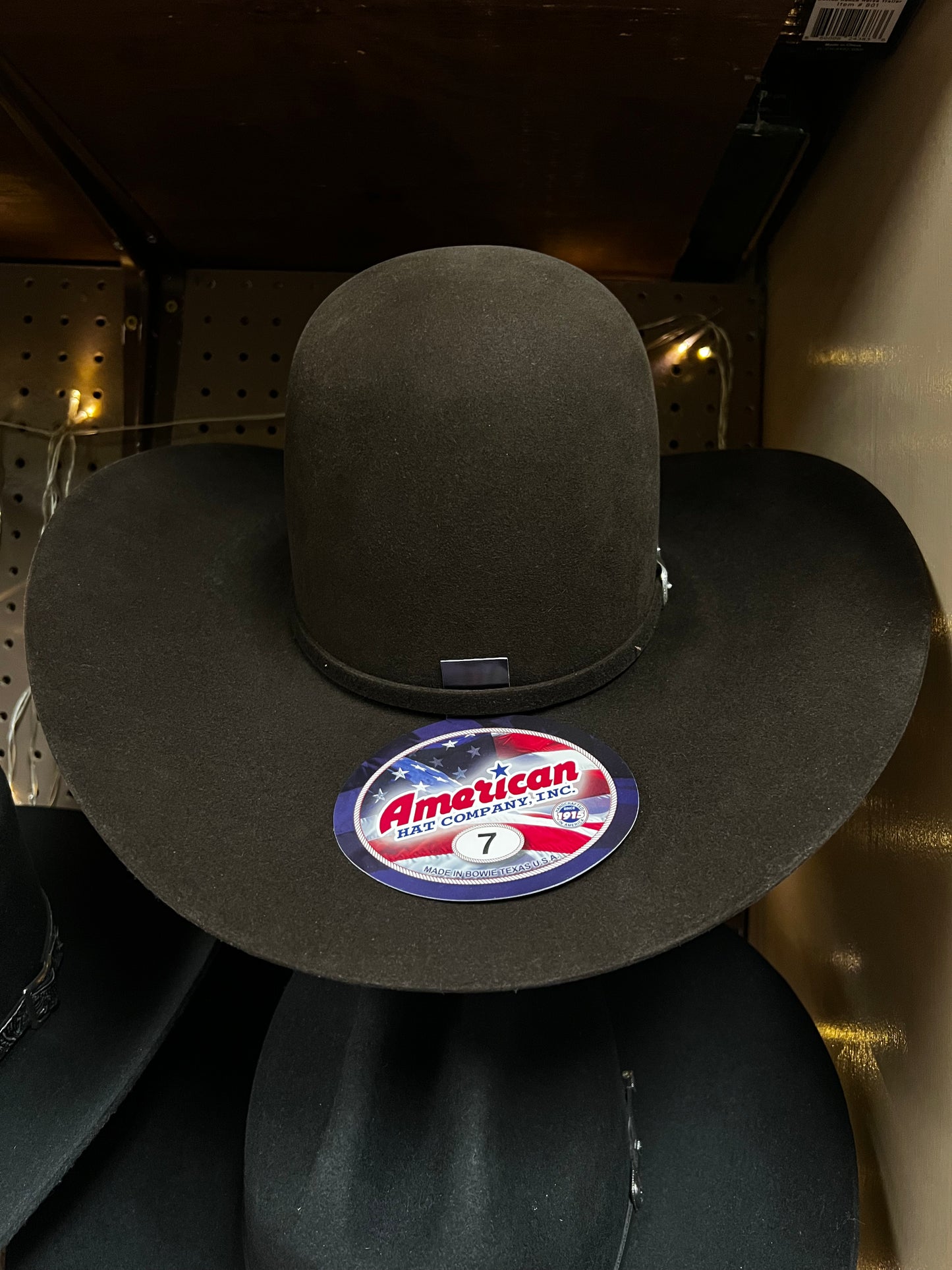American Chocolate 7X Felt Hat