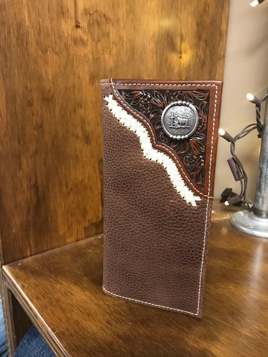 Cowboy Chrome Wallet (W3145)