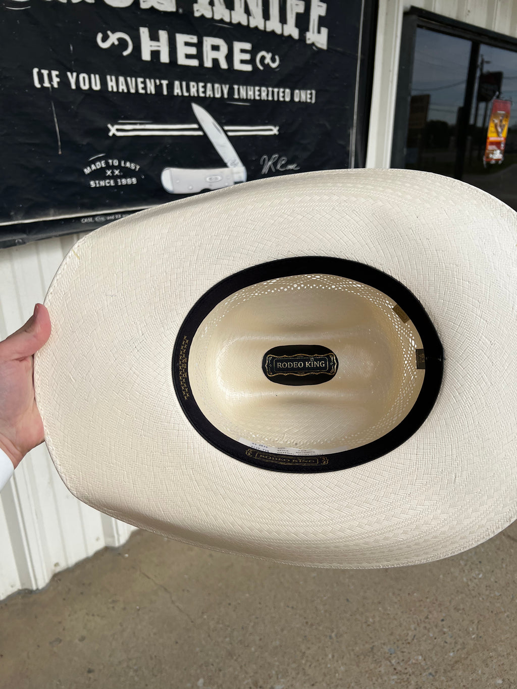 Rodeo King Maverick Ivory Coast Straw Hat
