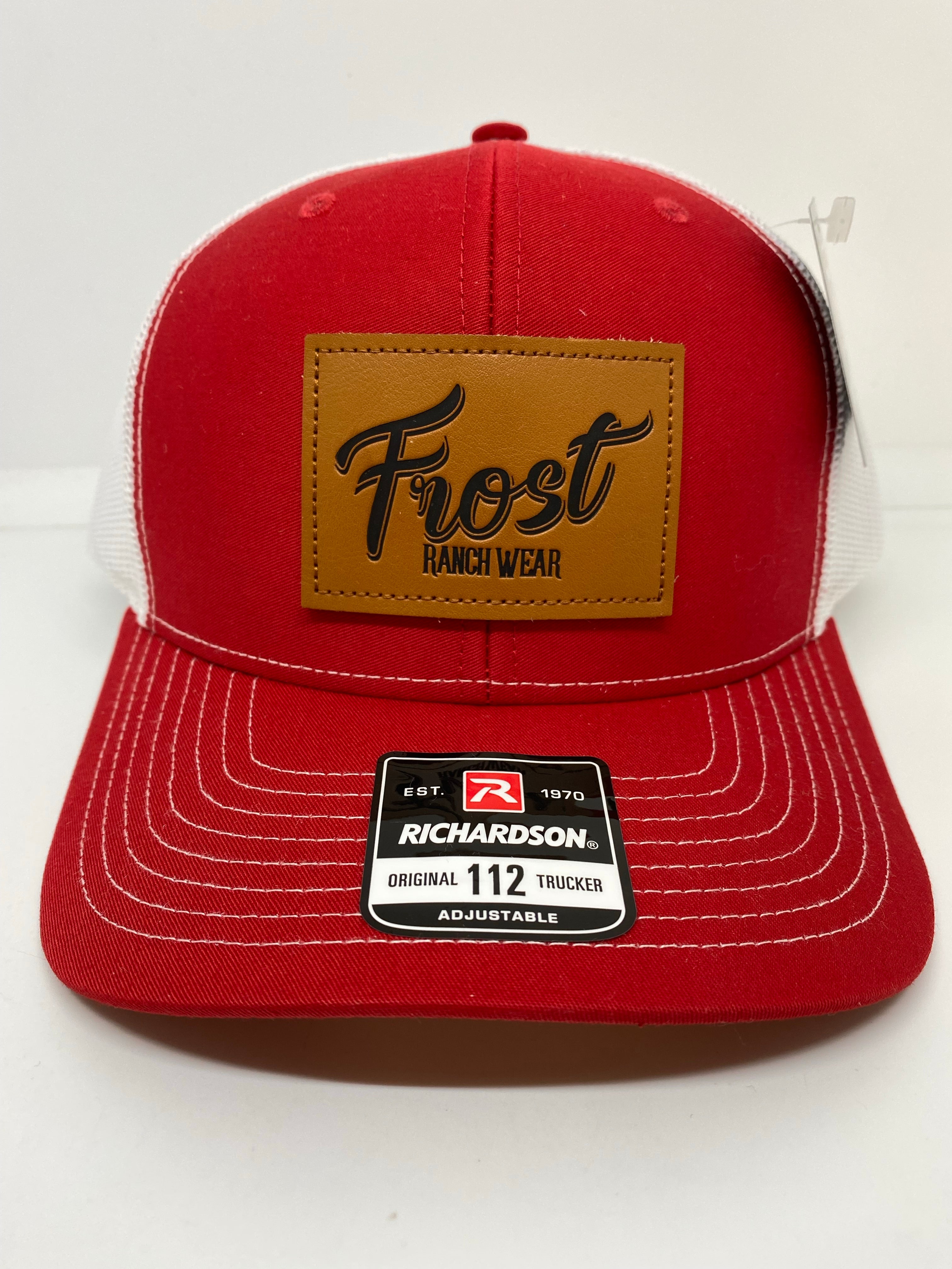 Frost Ranch Wear Leather Patch Cap
