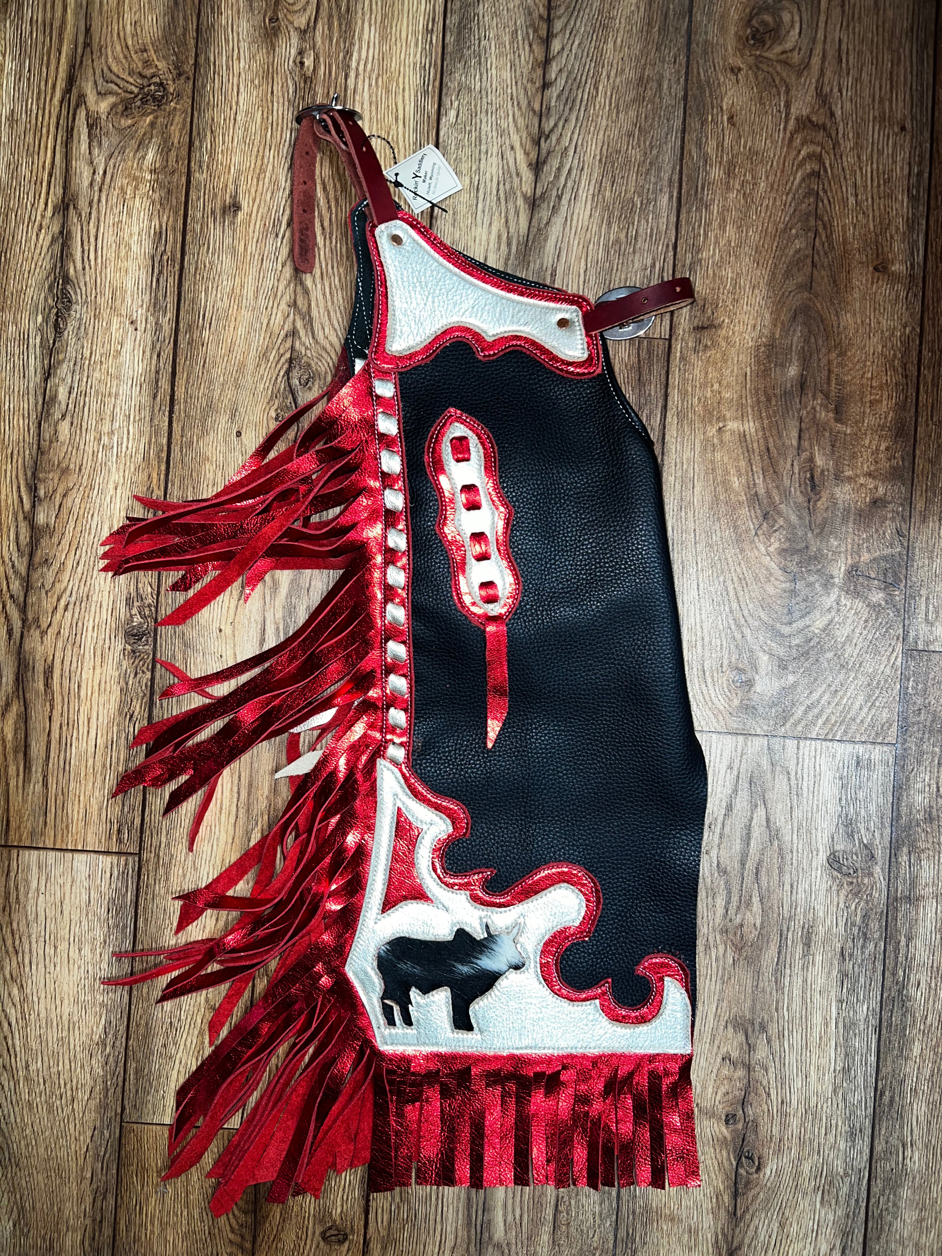 Rockin’ Y Saddlery Youth Bull Riding Chaps