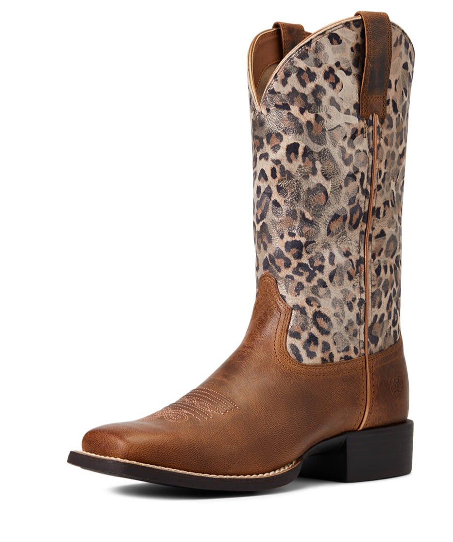 Ariat WOMEN'S Round Up Wide Square Toe Western Boot (0363)