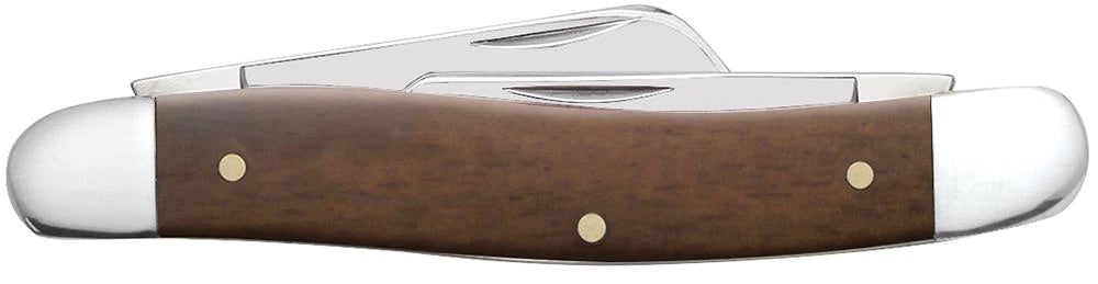 Case Smooth Chestnut Bone Medium Stockman (28701)