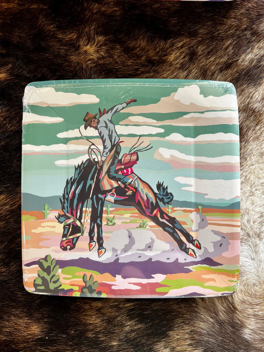 The Cowboy Dinner Plates