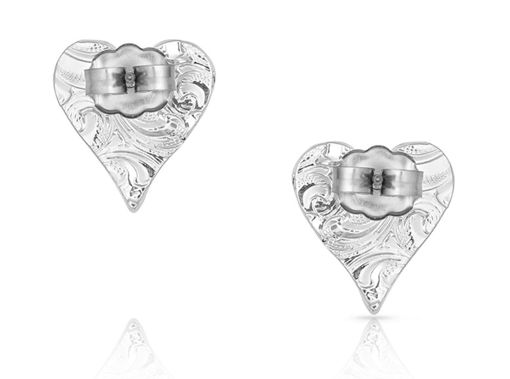 Montana Silversmiths Heart-String Earrings