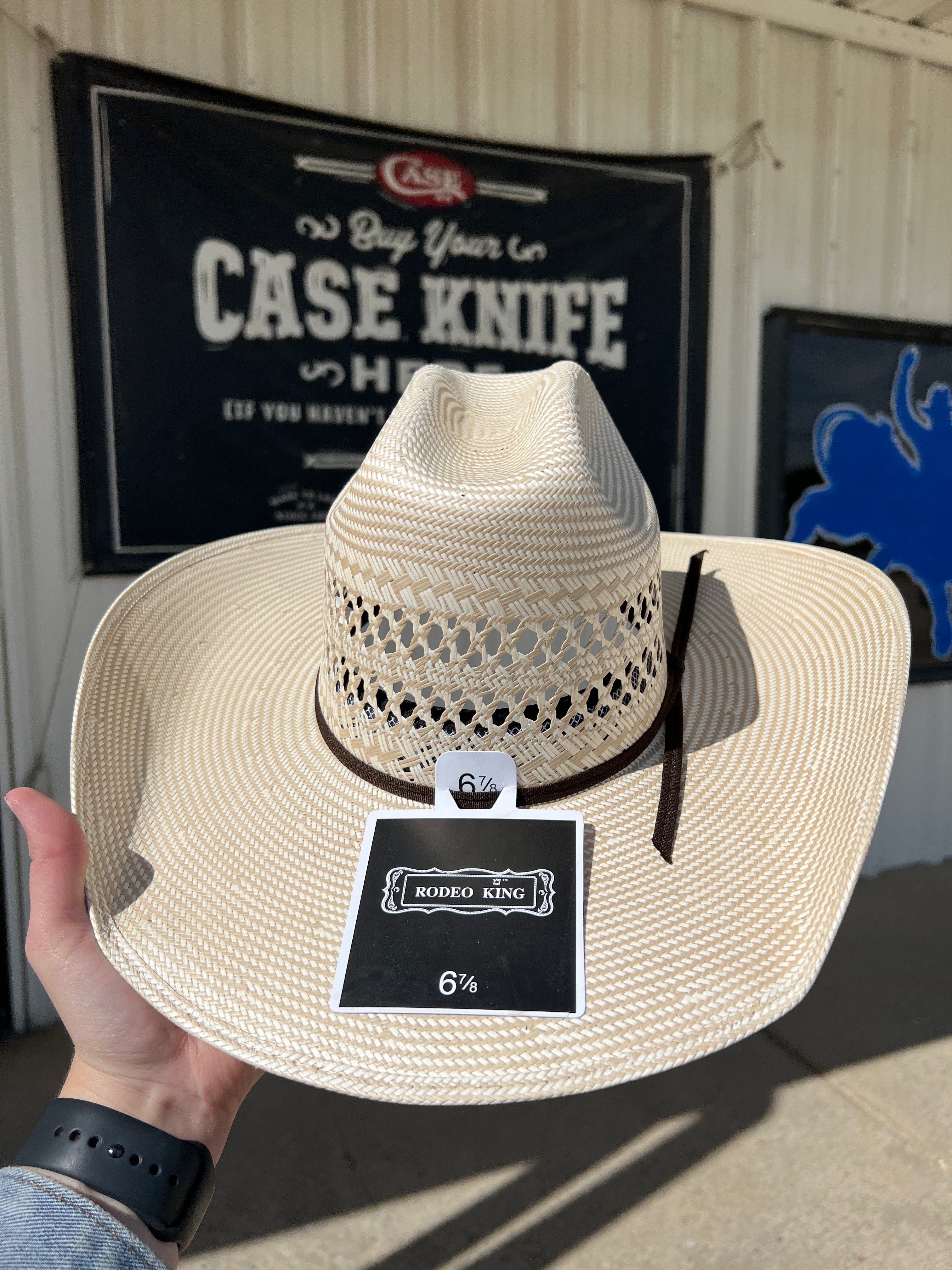 Rodeo King Maverick Open Range Straw Hat