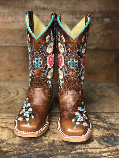 Macie Bean Kids Floral Boot (MK9012)